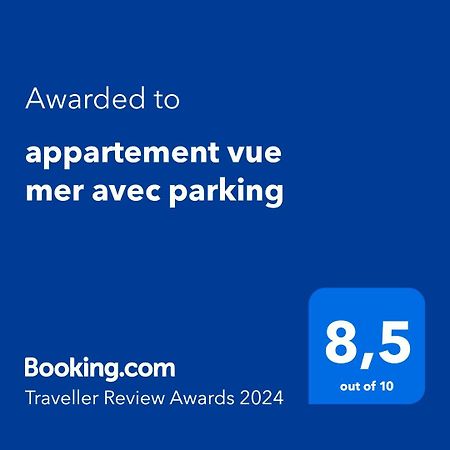 Appartement Vue Mer Avec Parking Ajaccio  Kültér fotó