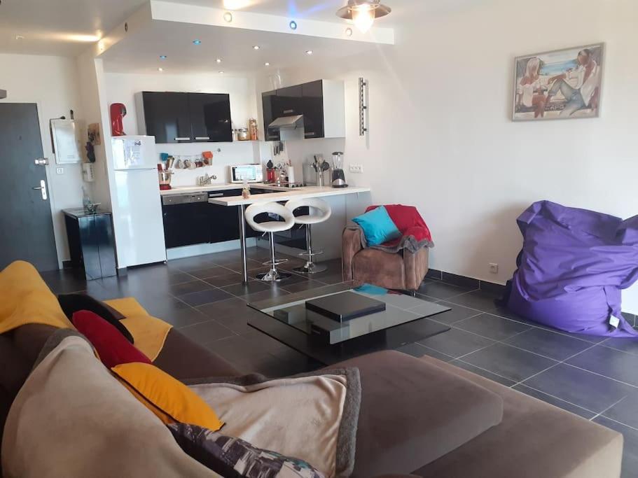 Appartement Vue Mer Avec Parking Ajaccio  Kültér fotó